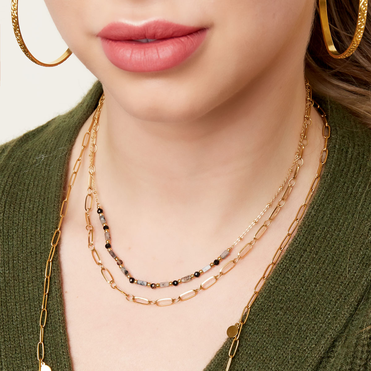 Ogrlica Double Chain - Slika 2