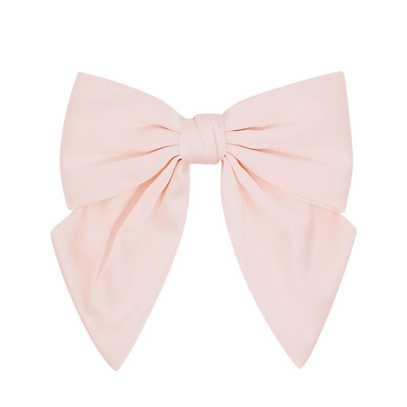 Mašna za kosu - kratka roza