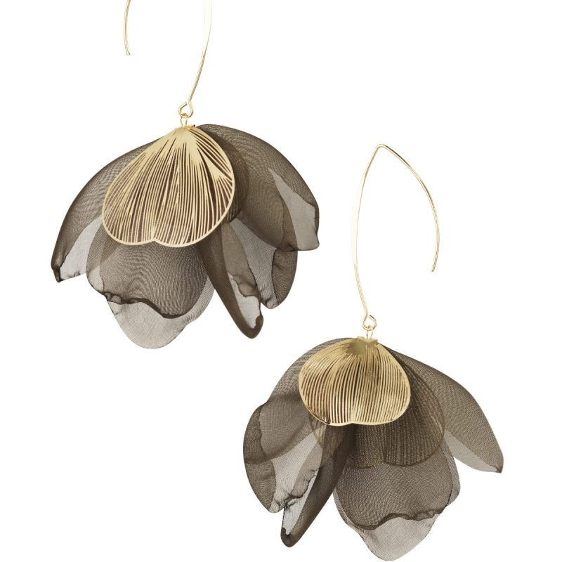 Naušnice Charming - Sive