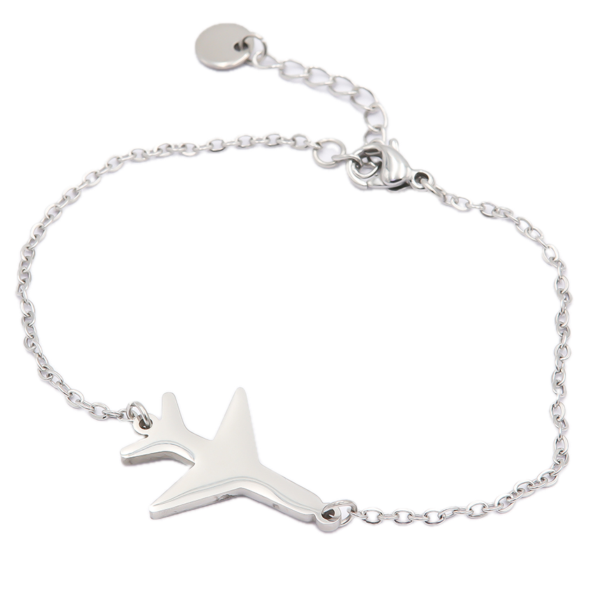 Narukvica Avion - srebrena