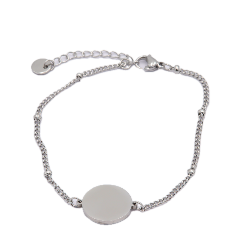 Narukvica Krug - srebreno