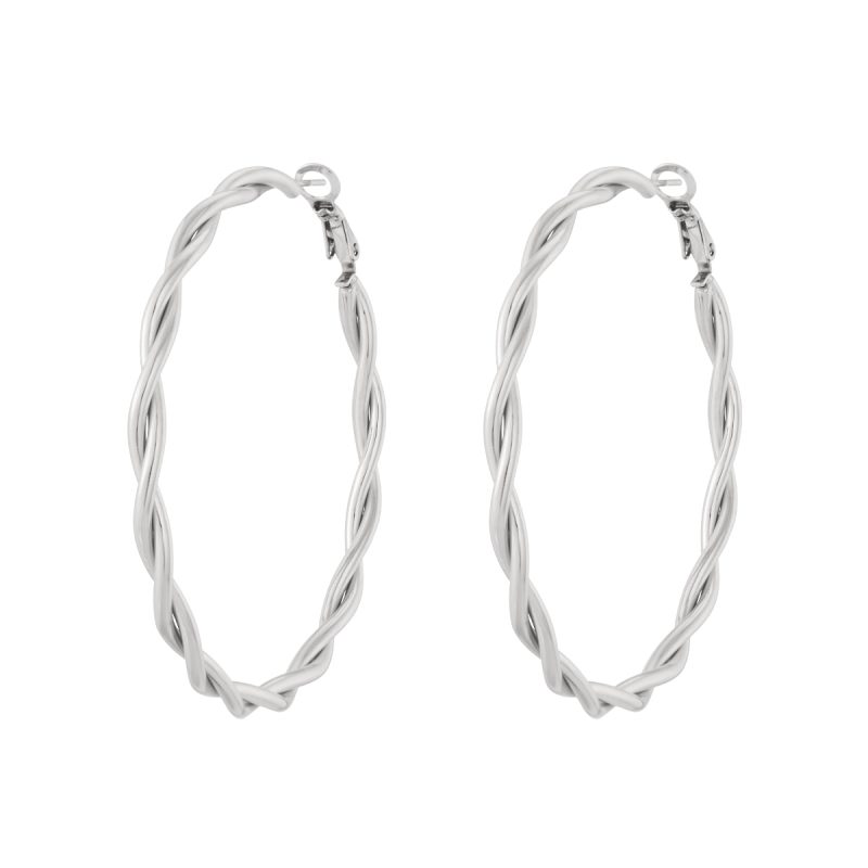 Naušnice Lyra - srebreno